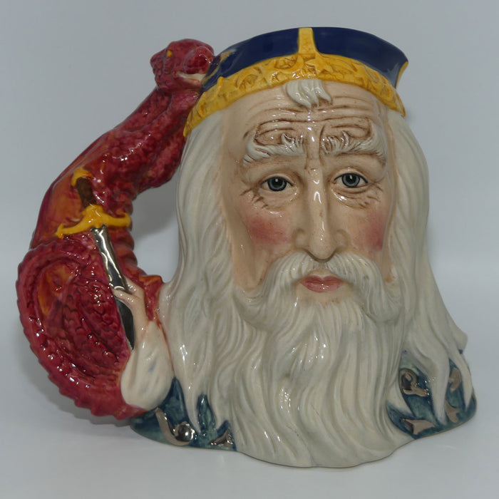 D7117 Royal Doulton large character jug Merlin | LE326/1500