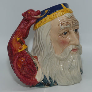 D7117 Royal Doulton large character jug Merlin | LE326/1500