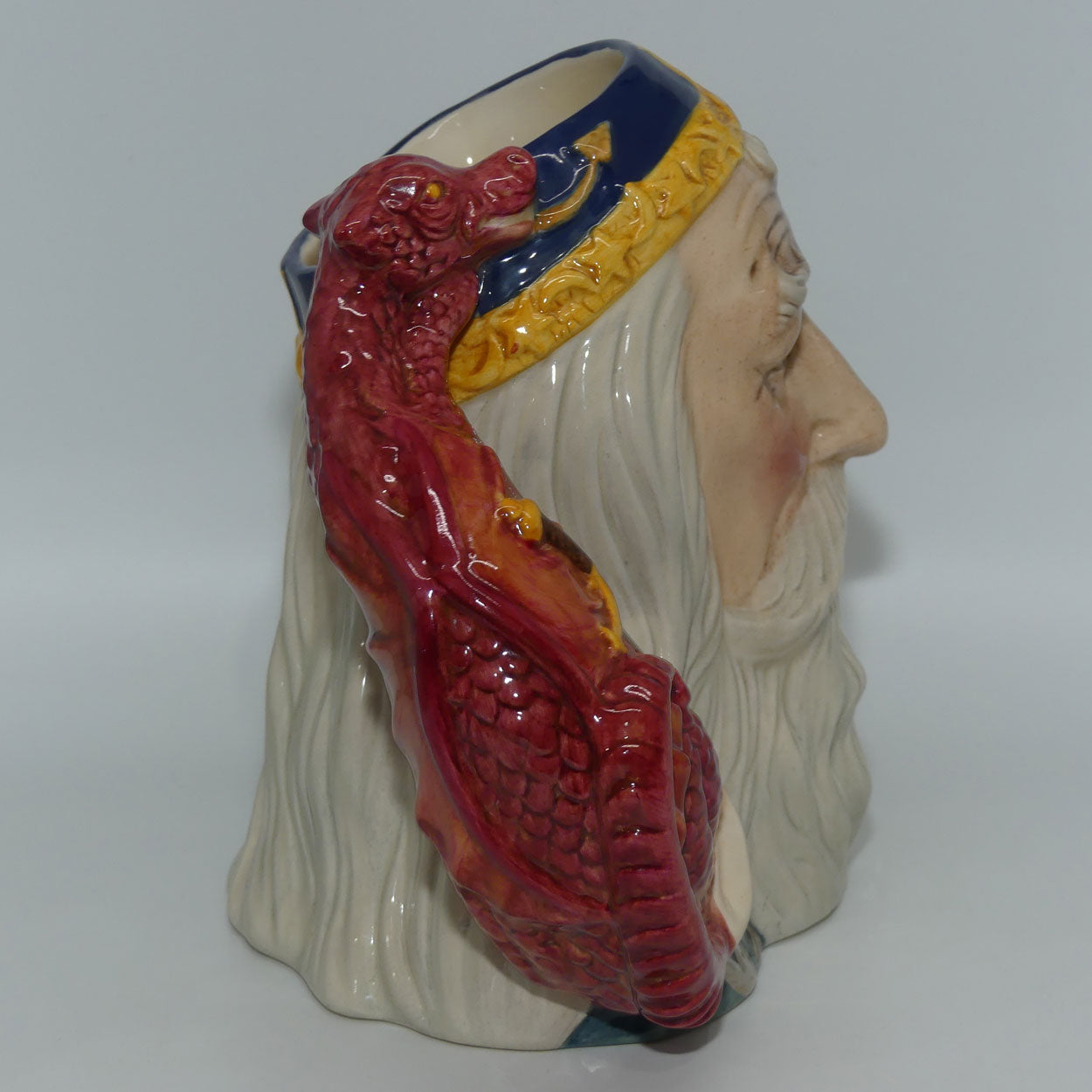 D7117 Royal Doulton large character jug Merlin | LE326/1500
