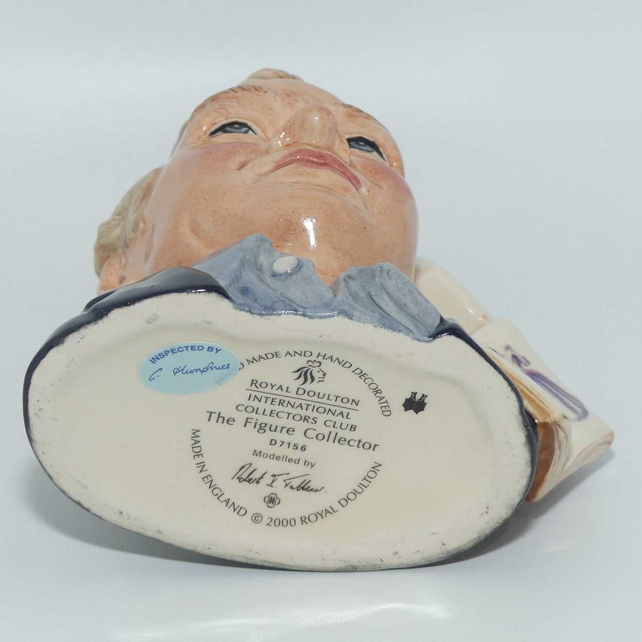 D7156 Royal Doulton small character jug The Figure Collector | + Cert