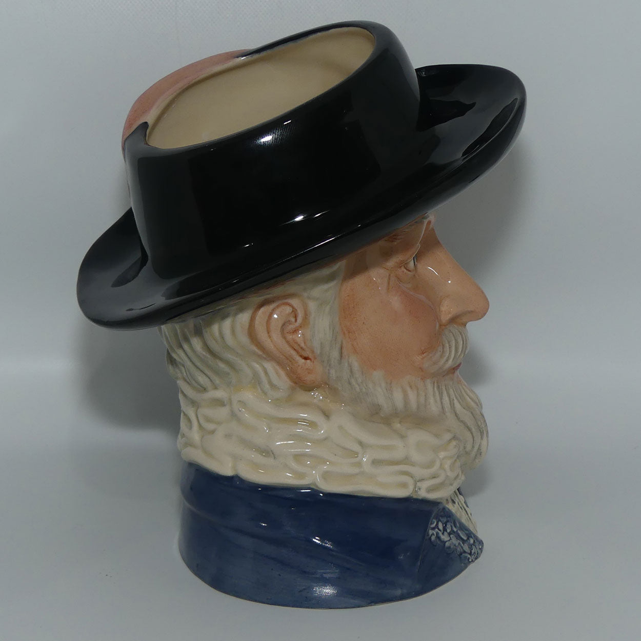 D7169 Royal Doulton large character jug Sir Walter Raleigh | #362/1000 | Box + Cert