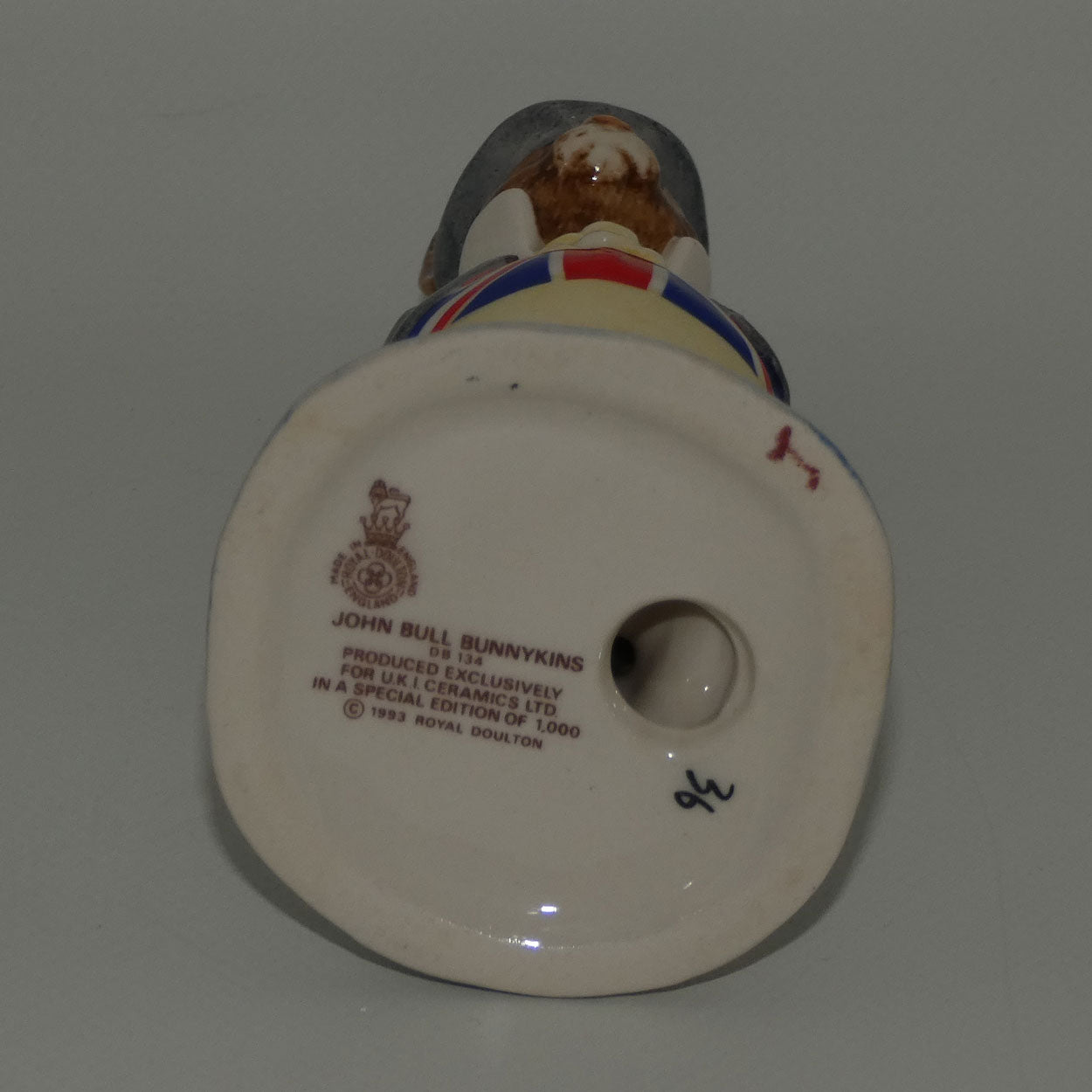 DB134 Royal Doulton Bunnykins John Bull | boxed
