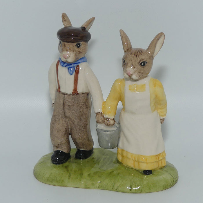 DB222 Royal Doulton Bunnykins Jack and Jill | no box