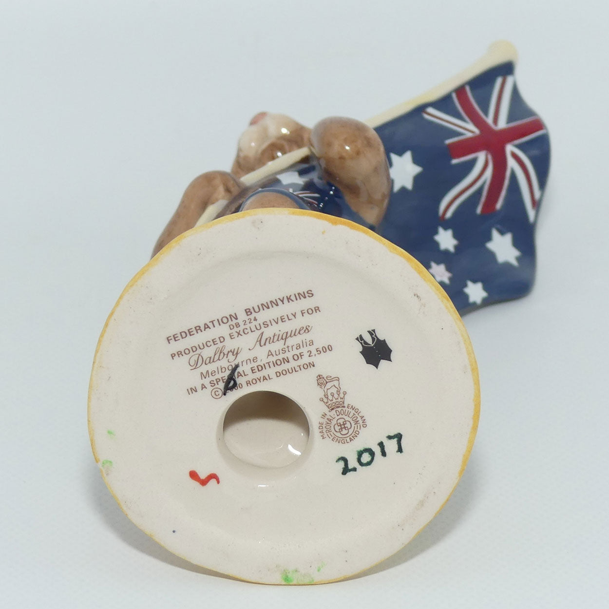 DB224 Royal Doulton Bunnykins Federation | LE2017/2500 | Box + Cert