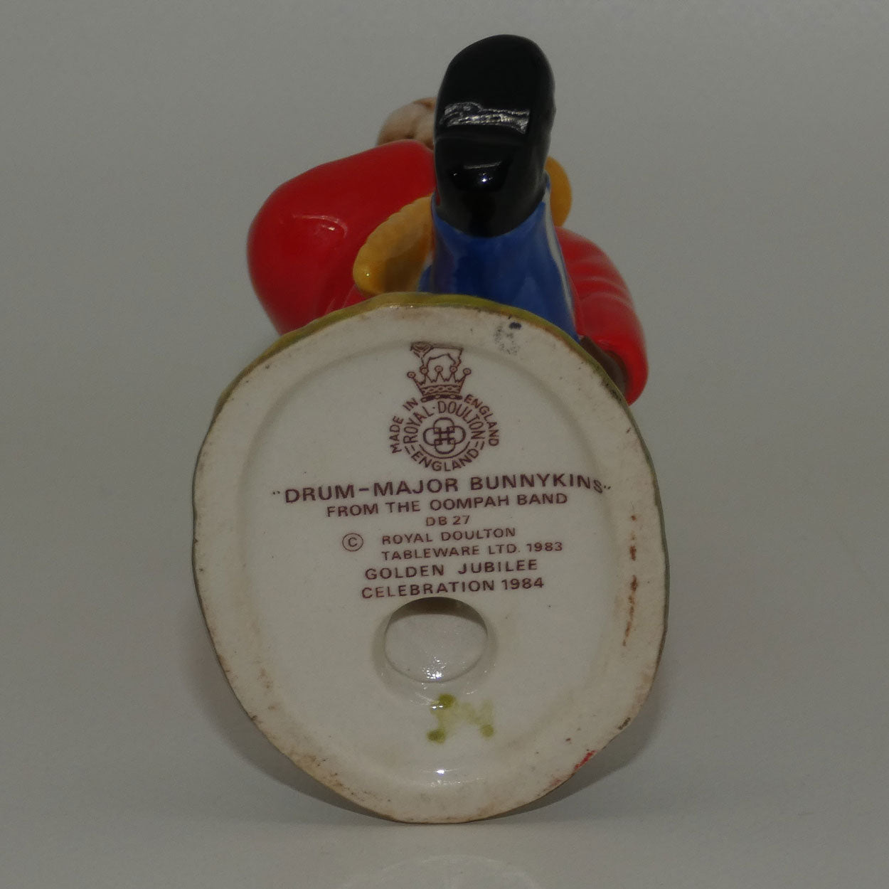 DB027 Royal Doulton Bunnykins Drum Major | GJ stamp | no box