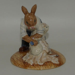 DB368 Royal Doulton Bunnykins Aussie Shearer | LE + Box + Cert 238/1000