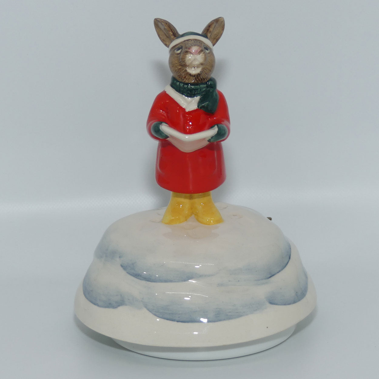 DB053 Royal Doulton Bunnykins Carol Singer Music Box