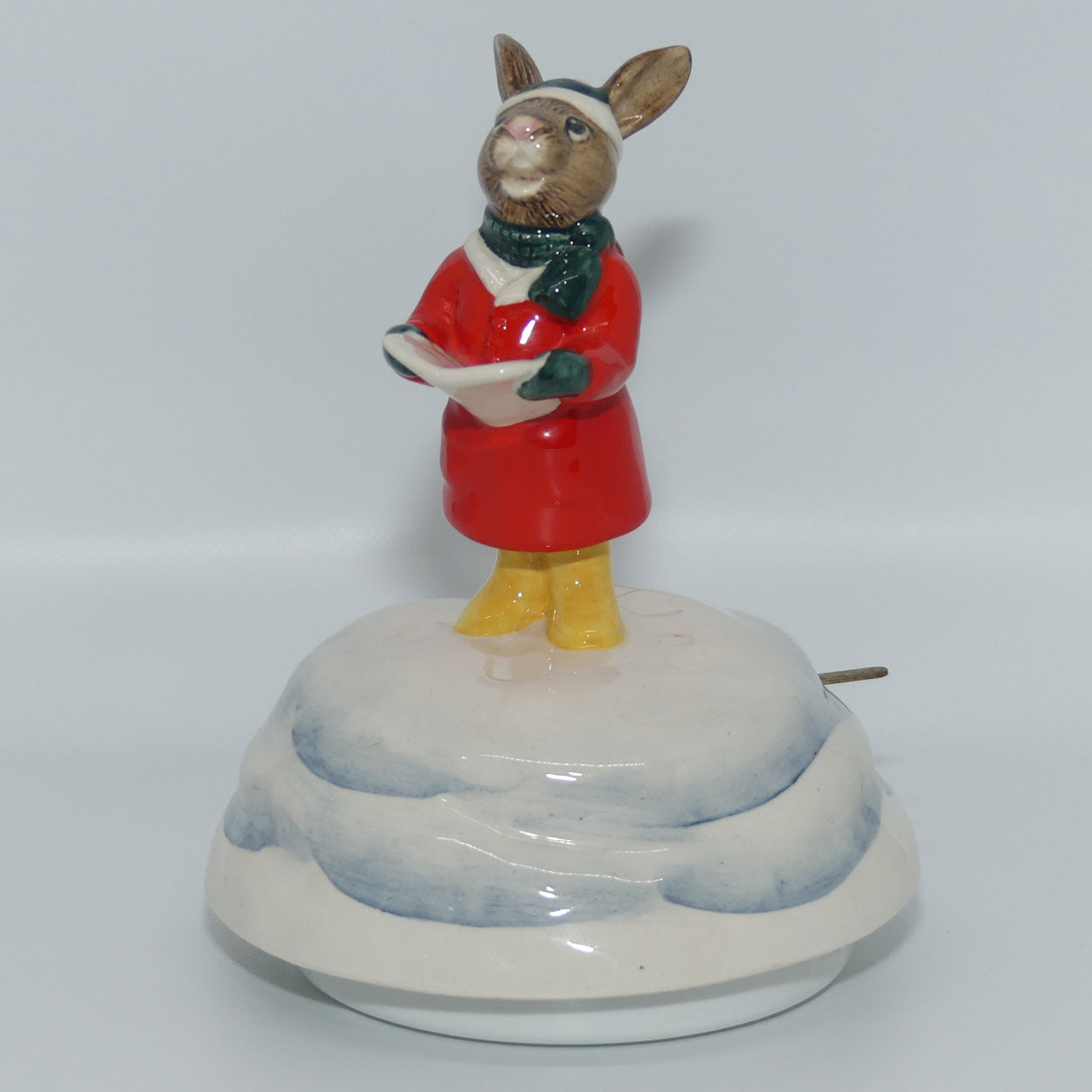 DB053 Royal Doulton Bunnykins Carol Singer Music Box