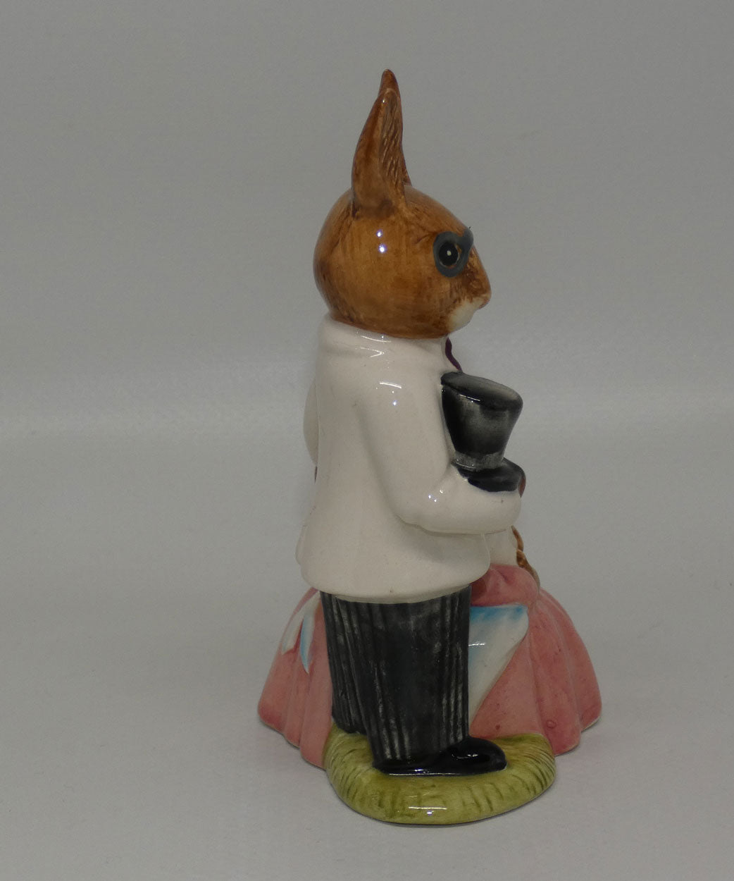 DB67 Royal Doulton Bunnykins Family Photograph | White & Pink | signed