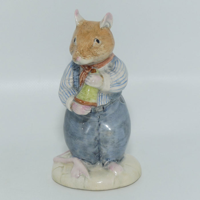 DBH20 Royal Doulton Brambly Hedge figure | Flax Weaver | #1