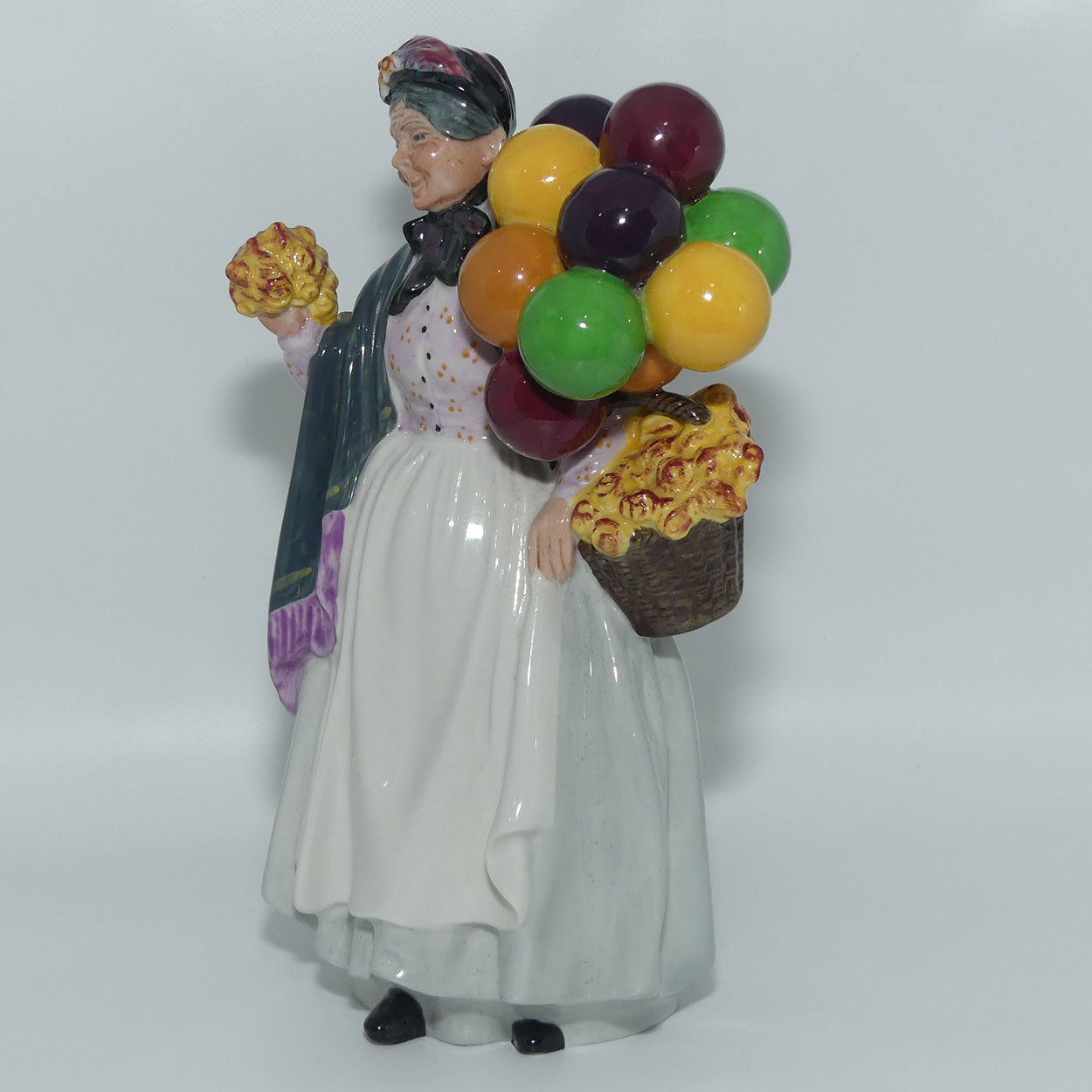 HN1843 Royal Doulton figurine Biddy Penny Farthing | Character Figures