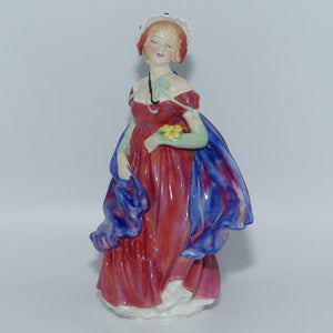 HN1958 Royal Doulton figure Lady April | Small Daffodils