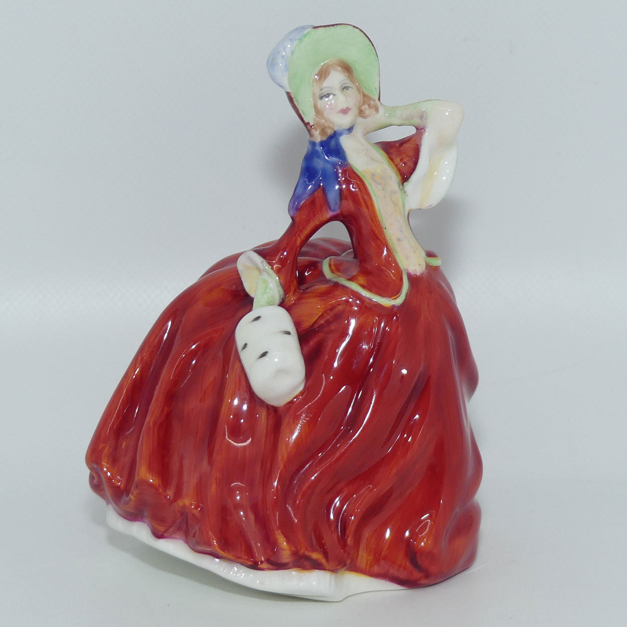 HN2176 Royal Doulton miniature figure Autumn Breezes | Red