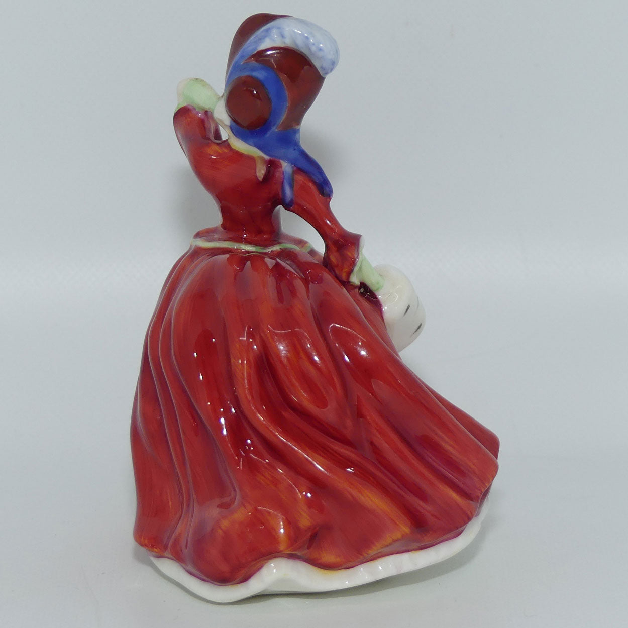 HN2176 Royal Doulton miniature figure Autumn Breezes | Red