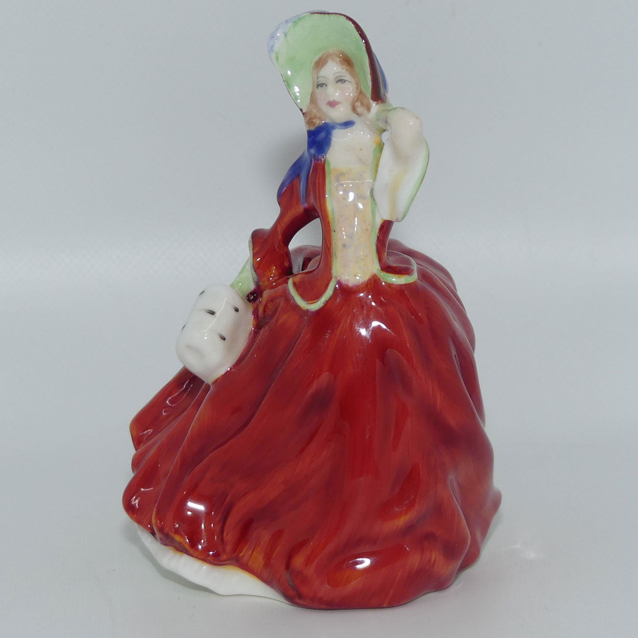 HN2176 Royal Doulton miniature figure Autumn Breezes | Red