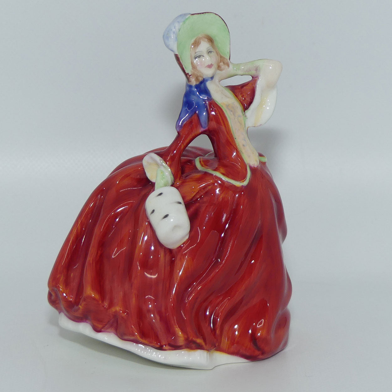 HN2176 Royal Doulton miniature figure Autumn Breezes | Red