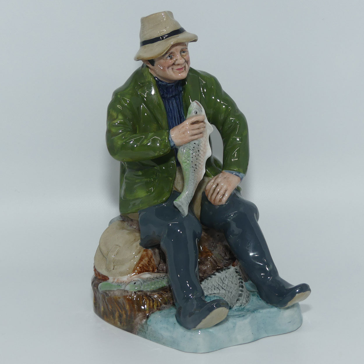 HN2258 Royal Doulton figure A Good Catch | Character Figurines