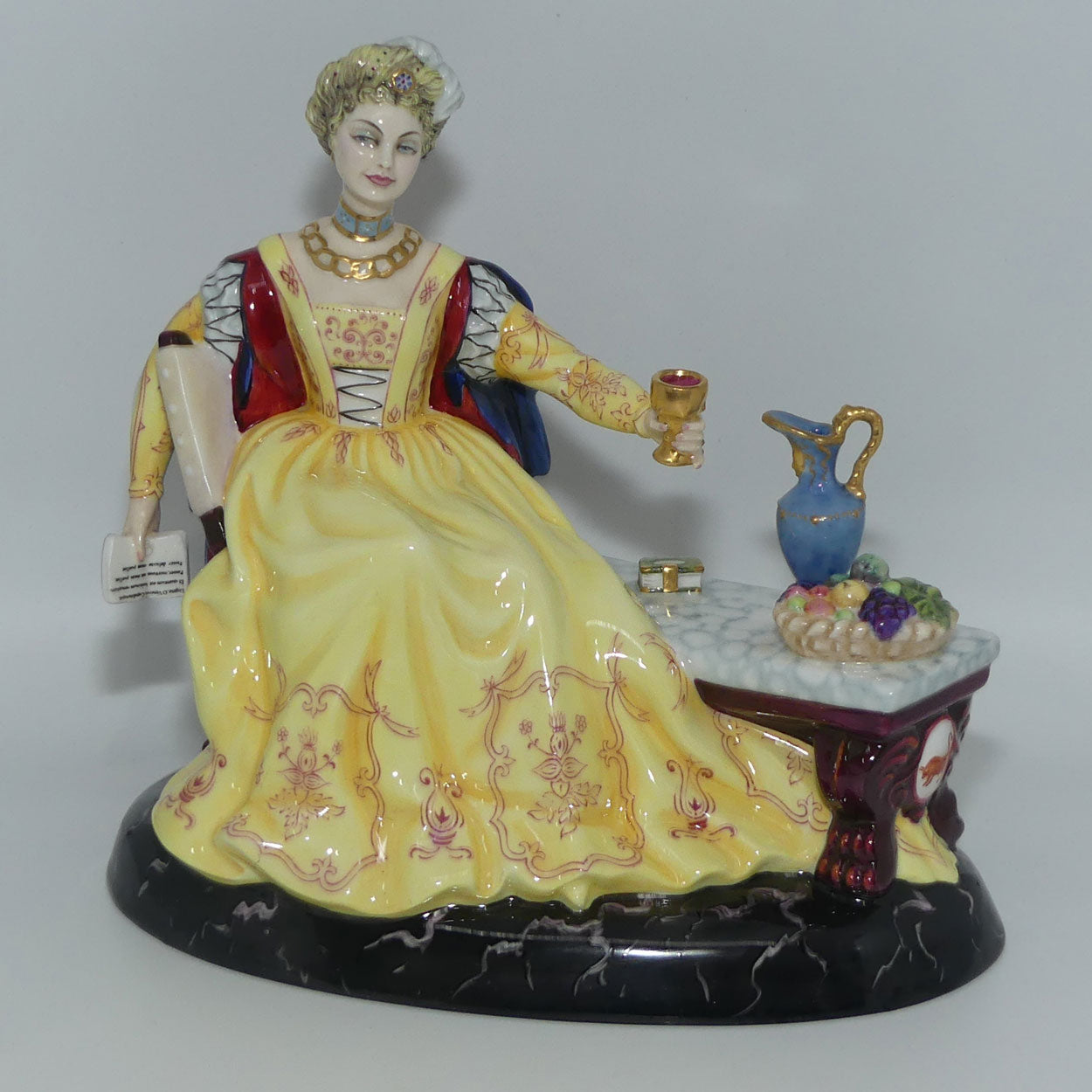 HN2342 Royal Doulton figure Lucrezia Borgia | Les Femmes Fatales