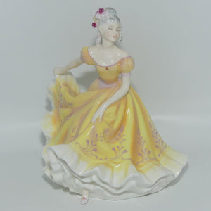 HN2379 Royal Doulton figure Ninette | Yellow