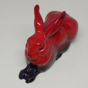 hn2592-royal-doulton-flambe-hare-crouching-style-three-noke