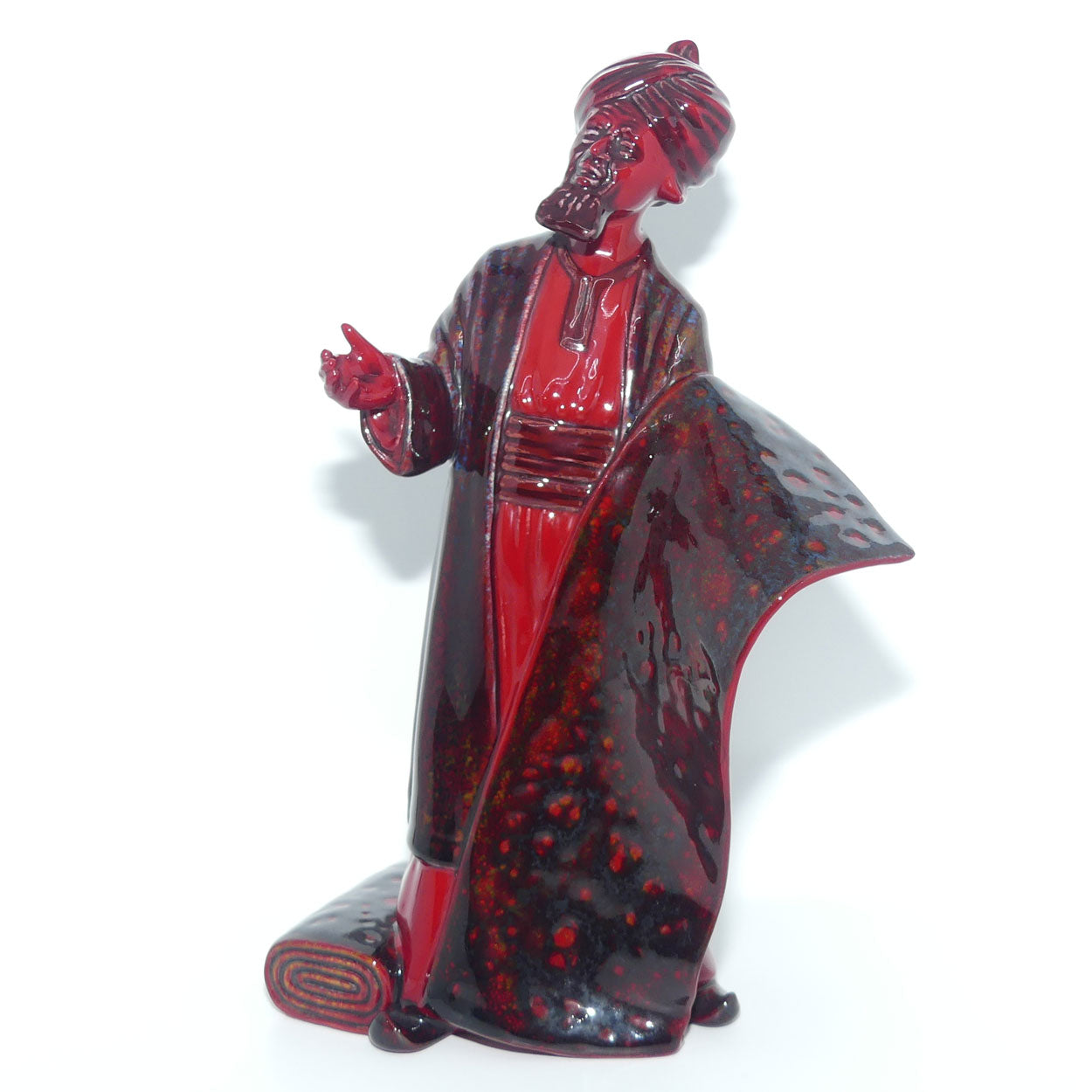 HN2776 Royal Doulton figure Flambe Carpet Seller | Character Figures