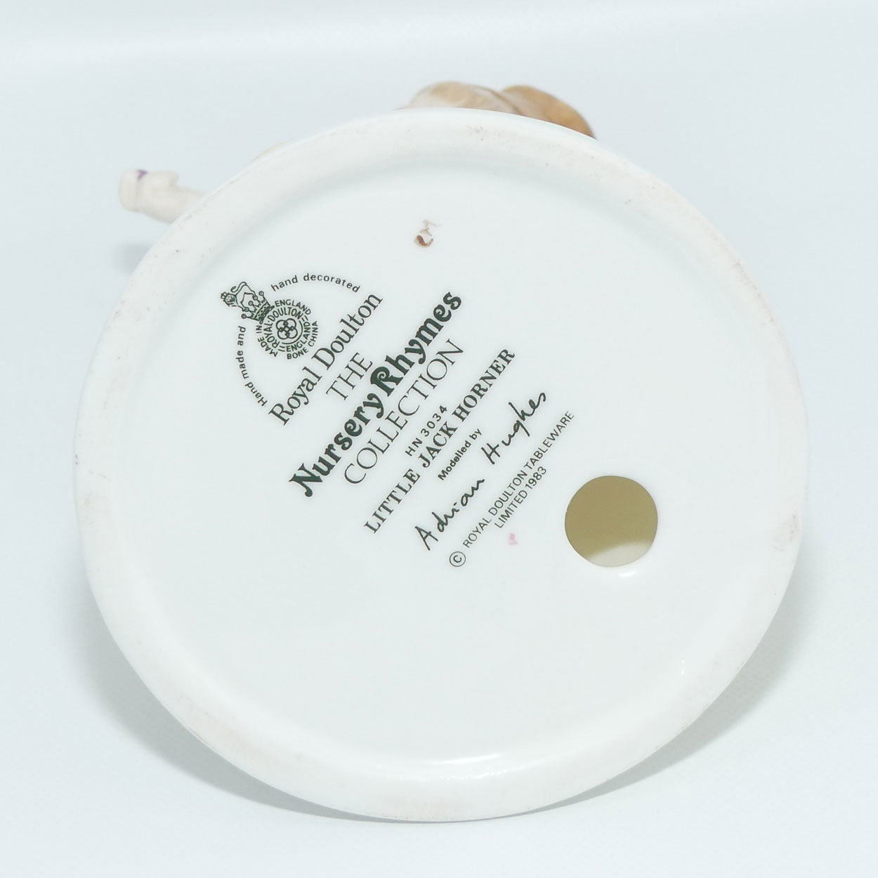 HN3034 Royal Doulton figure Little Jack Horner | Nursery Rhyme series