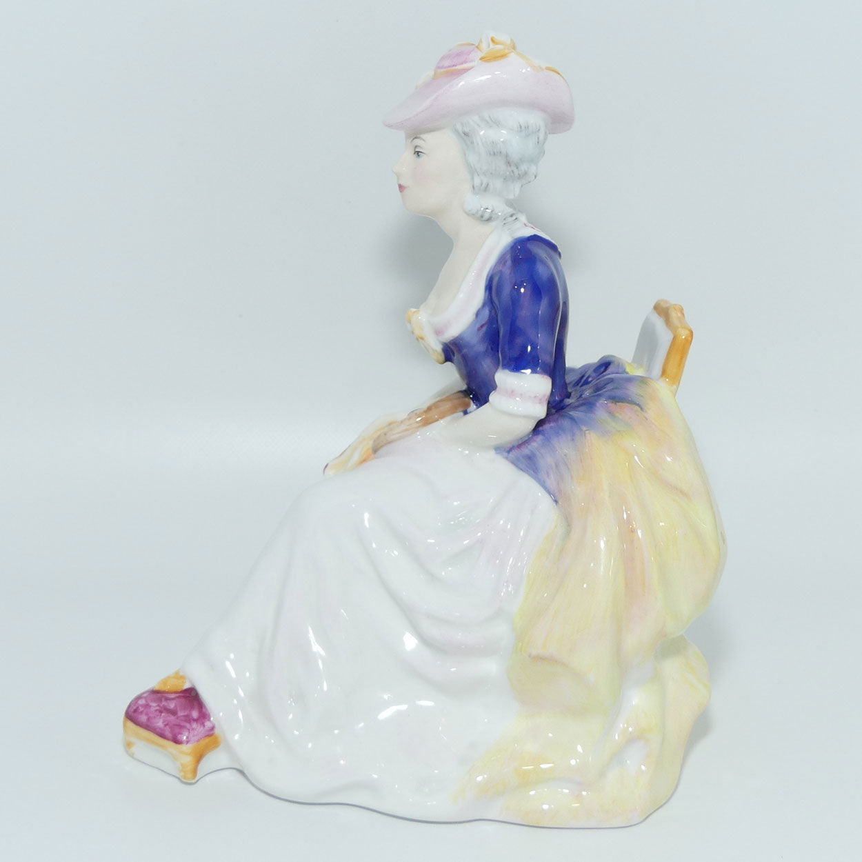 HN3100 Royal Doulton figure Kathleen | Purple | signed + Box + Cert