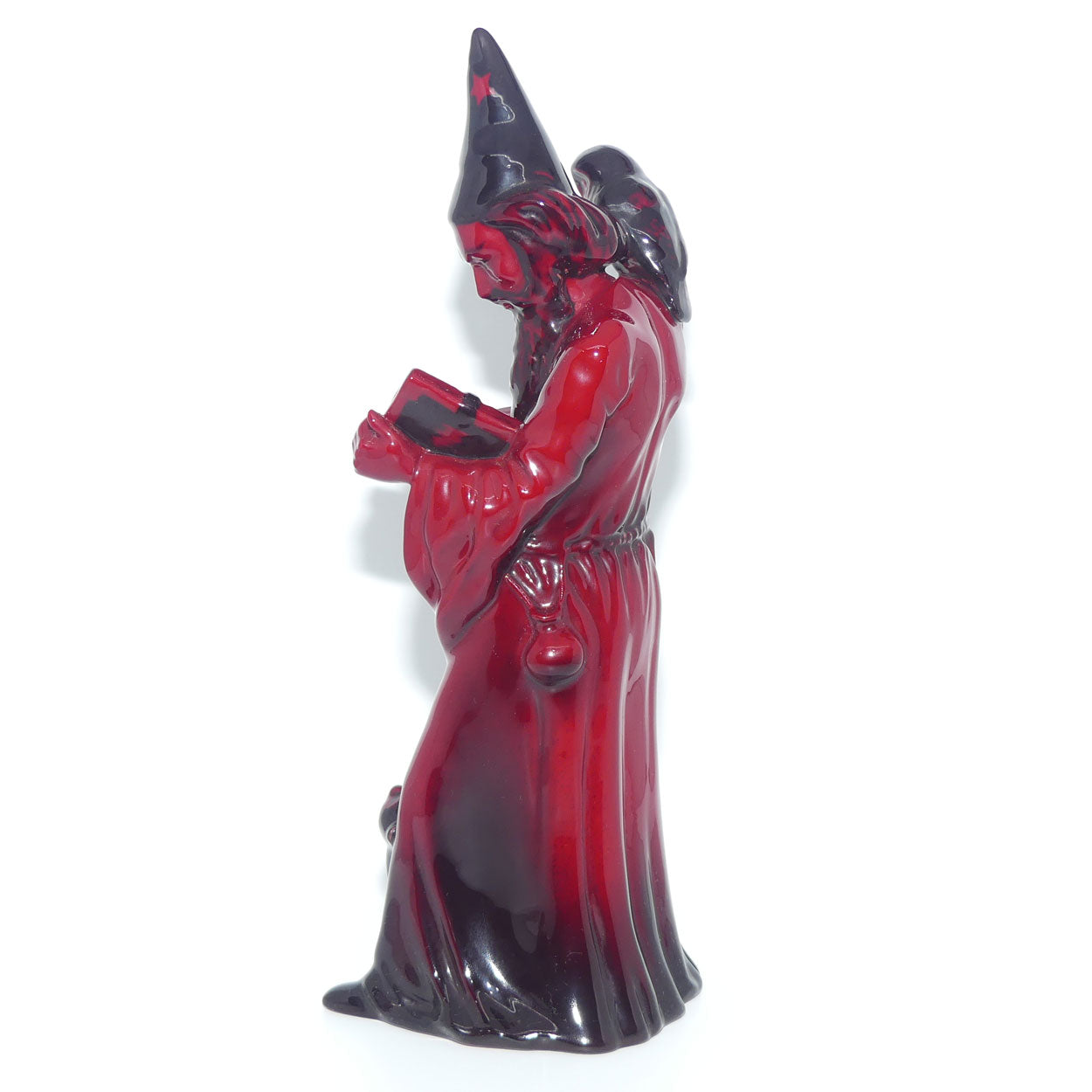 HN3121 Royal Doulton Flambe figure The Wizard | Character Figures