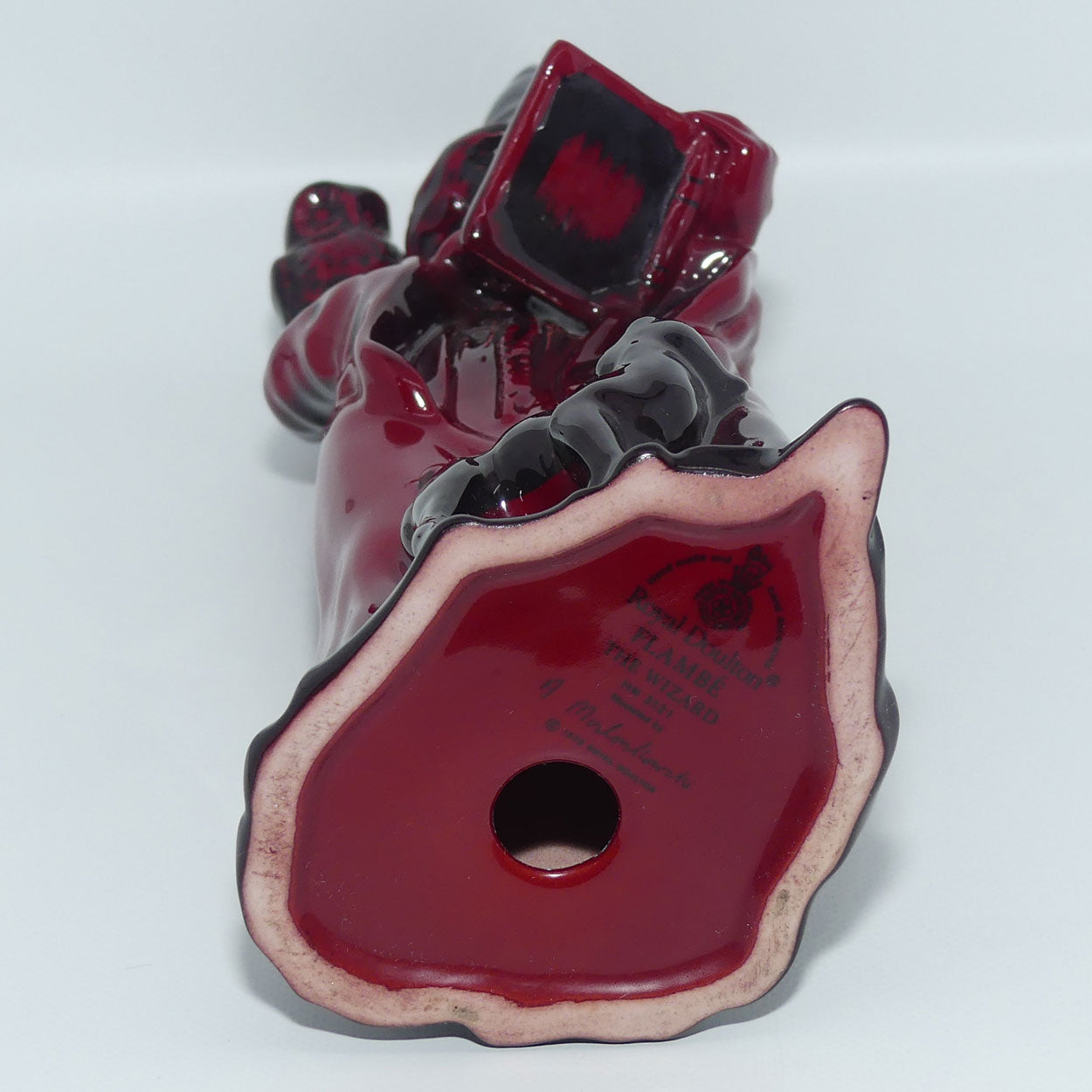 HN3121 Royal Doulton Flambe figure The Wizard | Character Figures