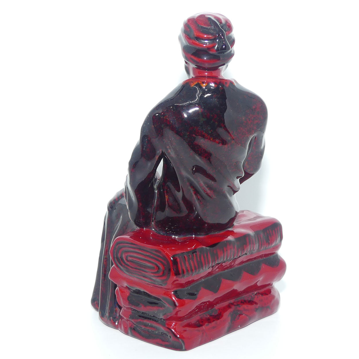 HN3277 Royal Doulton Flambe figure The Carpet Seller | Flambe Glaze | Character Figures