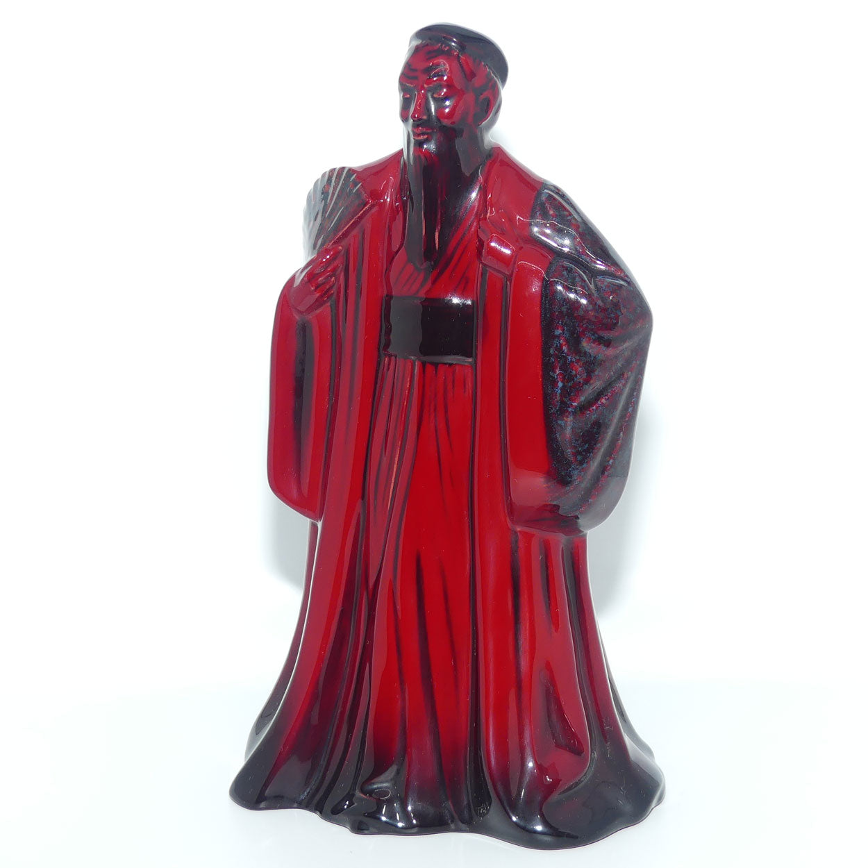 HN3314 Royal Doulton Flambe figure Confucius | Flambe Glaze | Character Figures