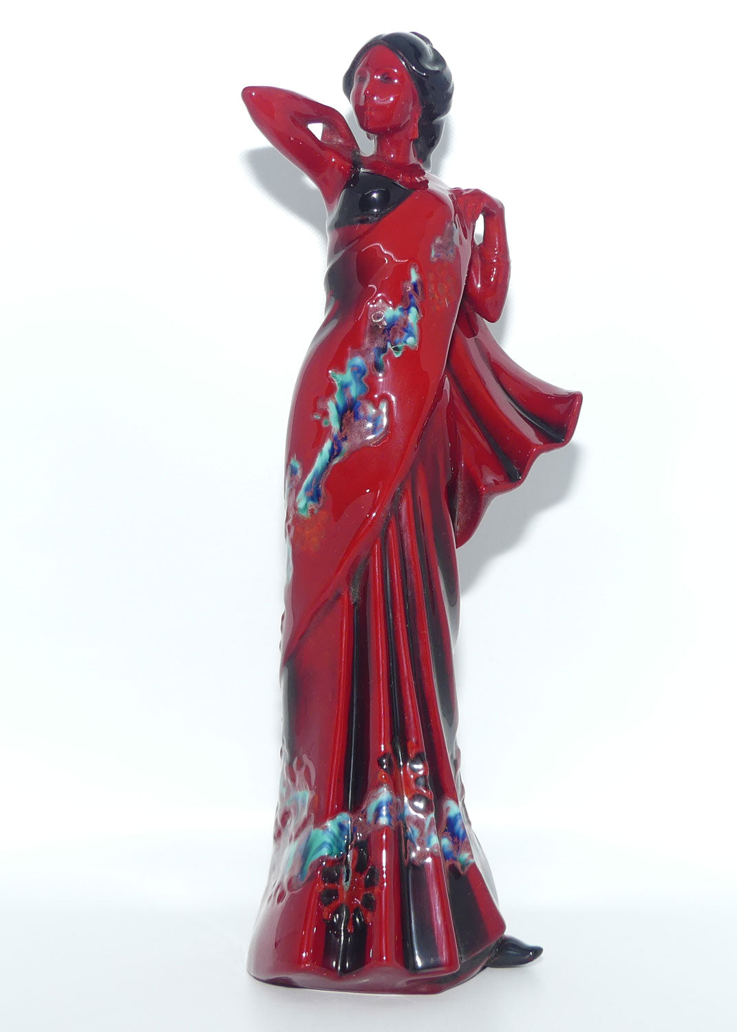 HN3683 Royal Doulton Flambe figure Eastern Grace