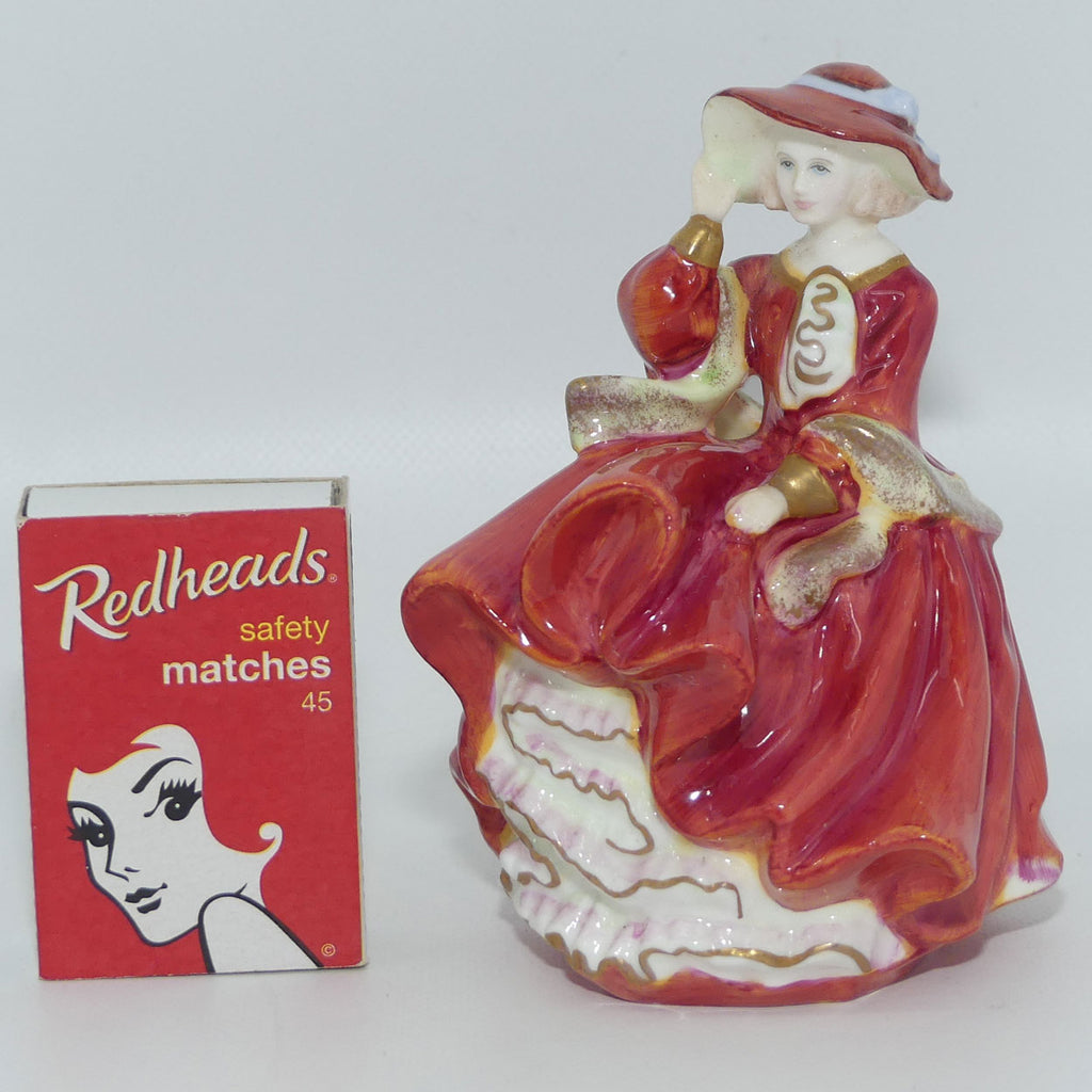 HN3734 Royal Doulton miniature figure Top o The Hill | Red