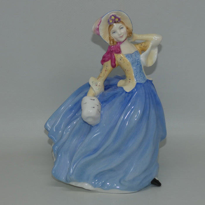 HN3736 Royal Doulton figure Autumn Breezes (Blue)