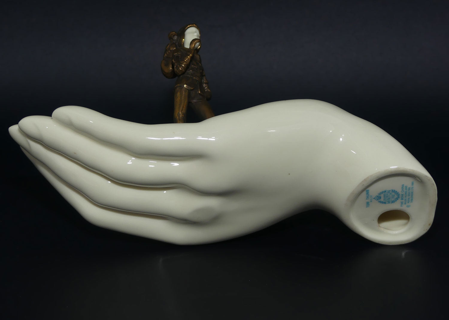 MS52 Minton Tom Thumb figure | Porcelain and Cold Cast Bronze