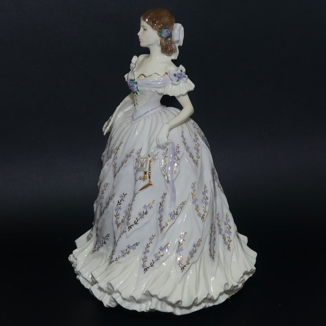 RW4524 Royal Worcester England figure The Last Waltz | Ltd Edition 1992