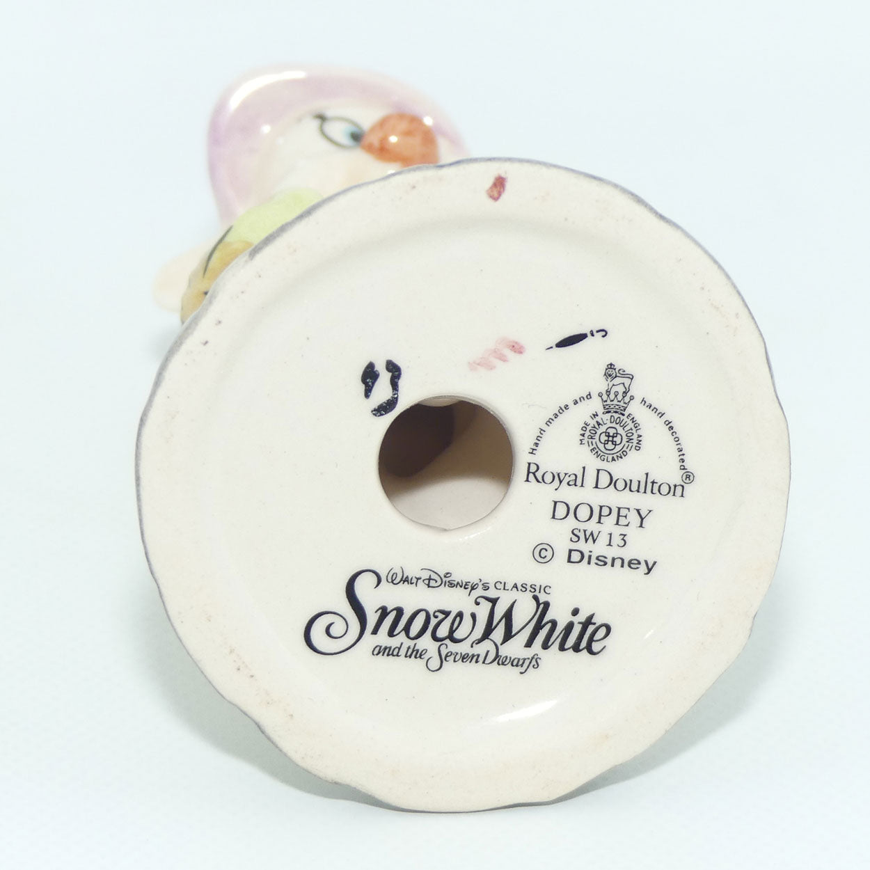 SW13 Royal Doulton Disney Snow White and Seven Dwarfs figure | Dopey