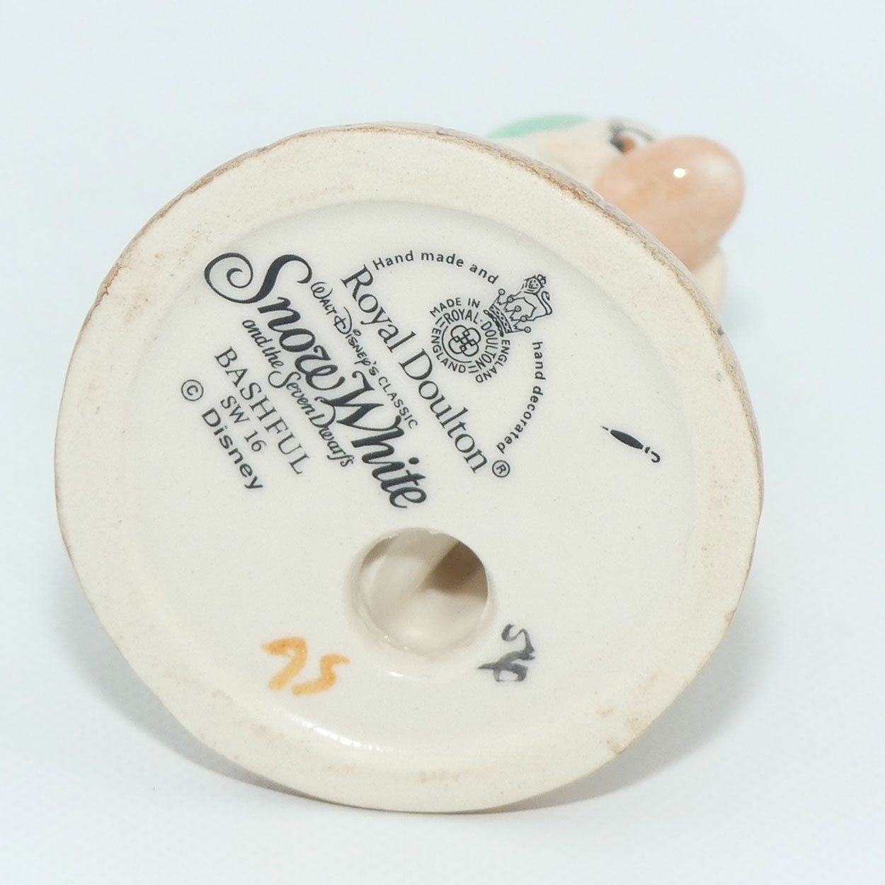 SW16 Royal Doulton Disney Snow White and Seven Dwarfs figure | Bashful