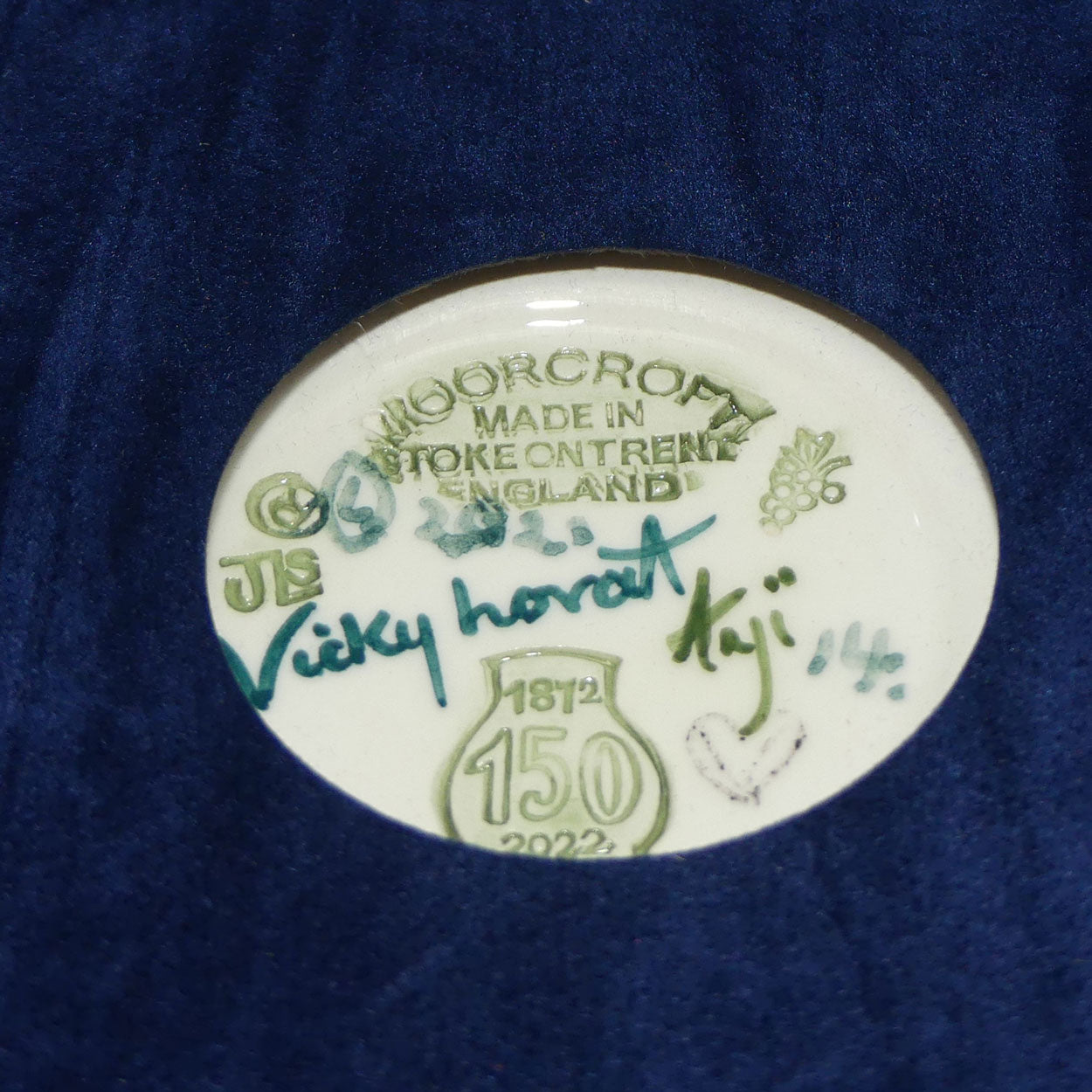 Moorcroft Waratah Jewel wall plaque PLQ18 | Num Ed #14