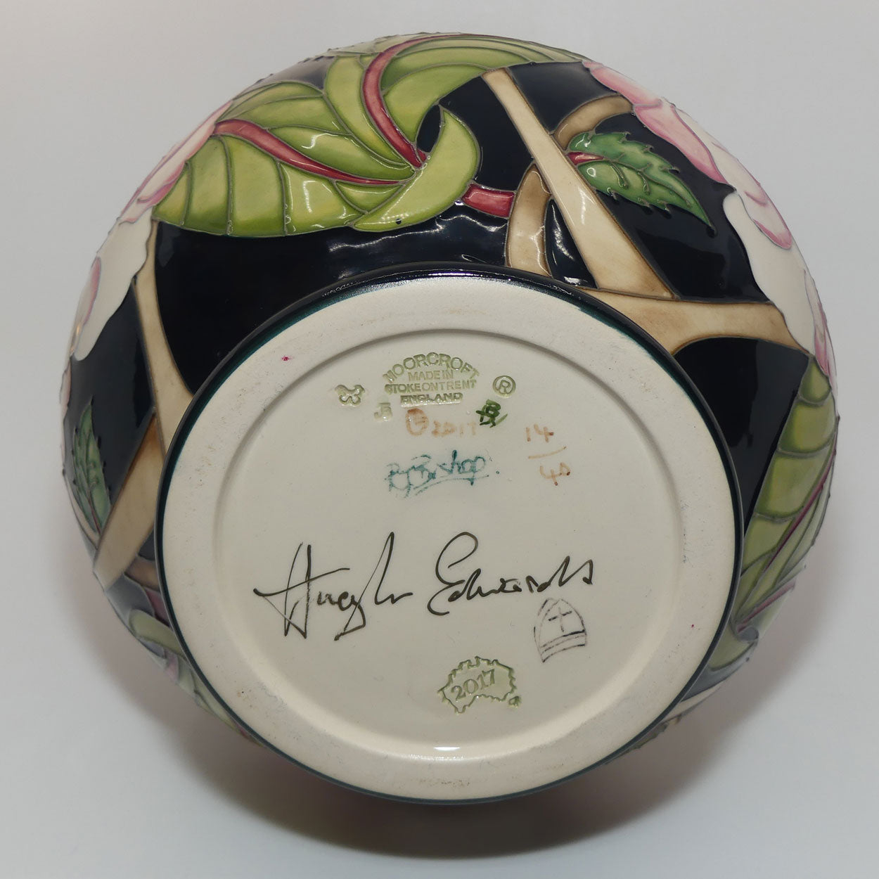 Moorcroft Pottery | Adenium Dance 80/16 vase (Ltd Ed) | Australian Exclusive