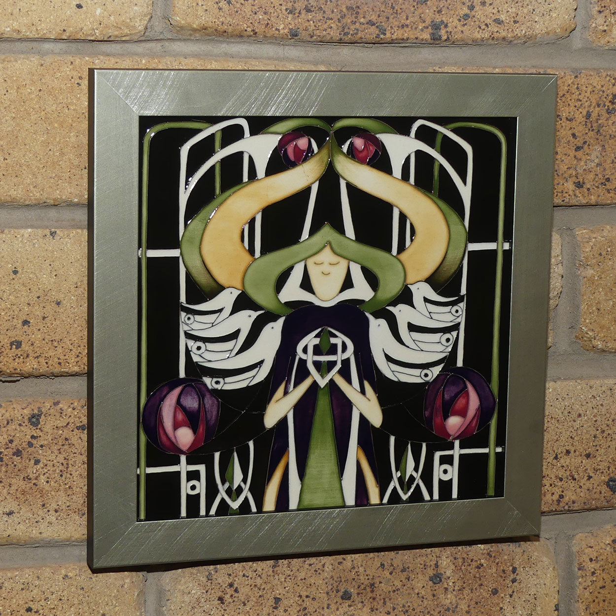 Moorcroft Art is the Flower PLQ | LE 4/10