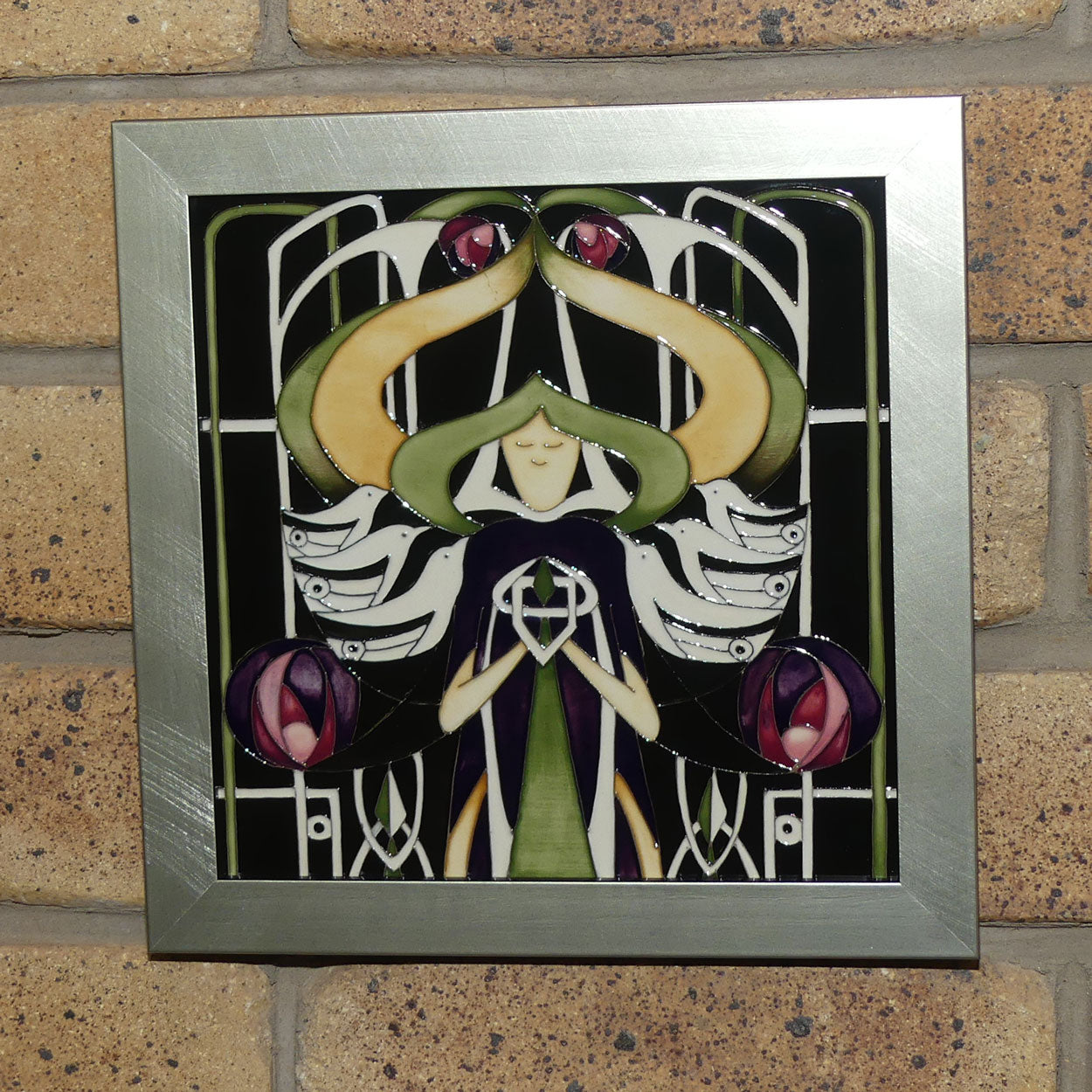 Moorcroft Art is the Flower PLQ | LE 4/10