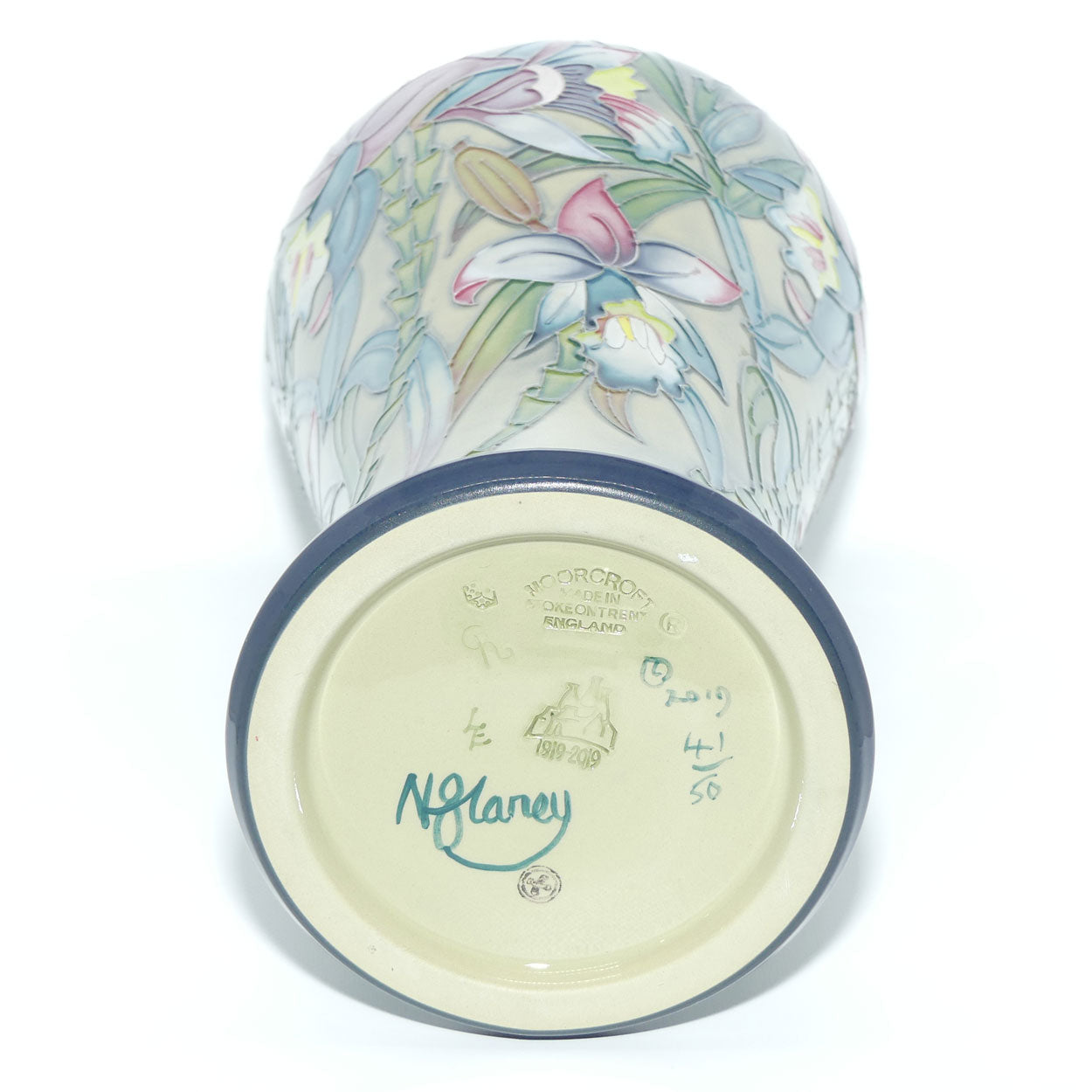 Moorcroft Arundina 95/10 vase | LE 41/50