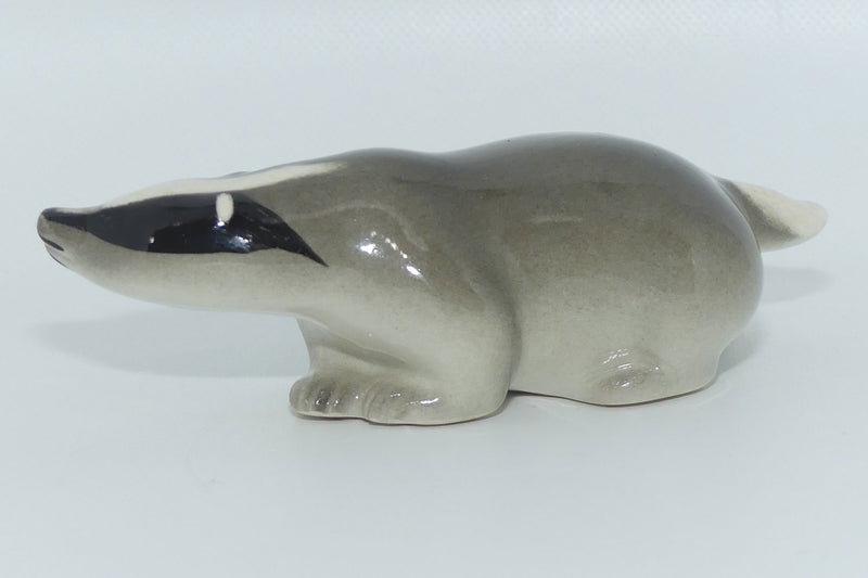 Lomonosov Russia Badger figure – Roundabout Antiques