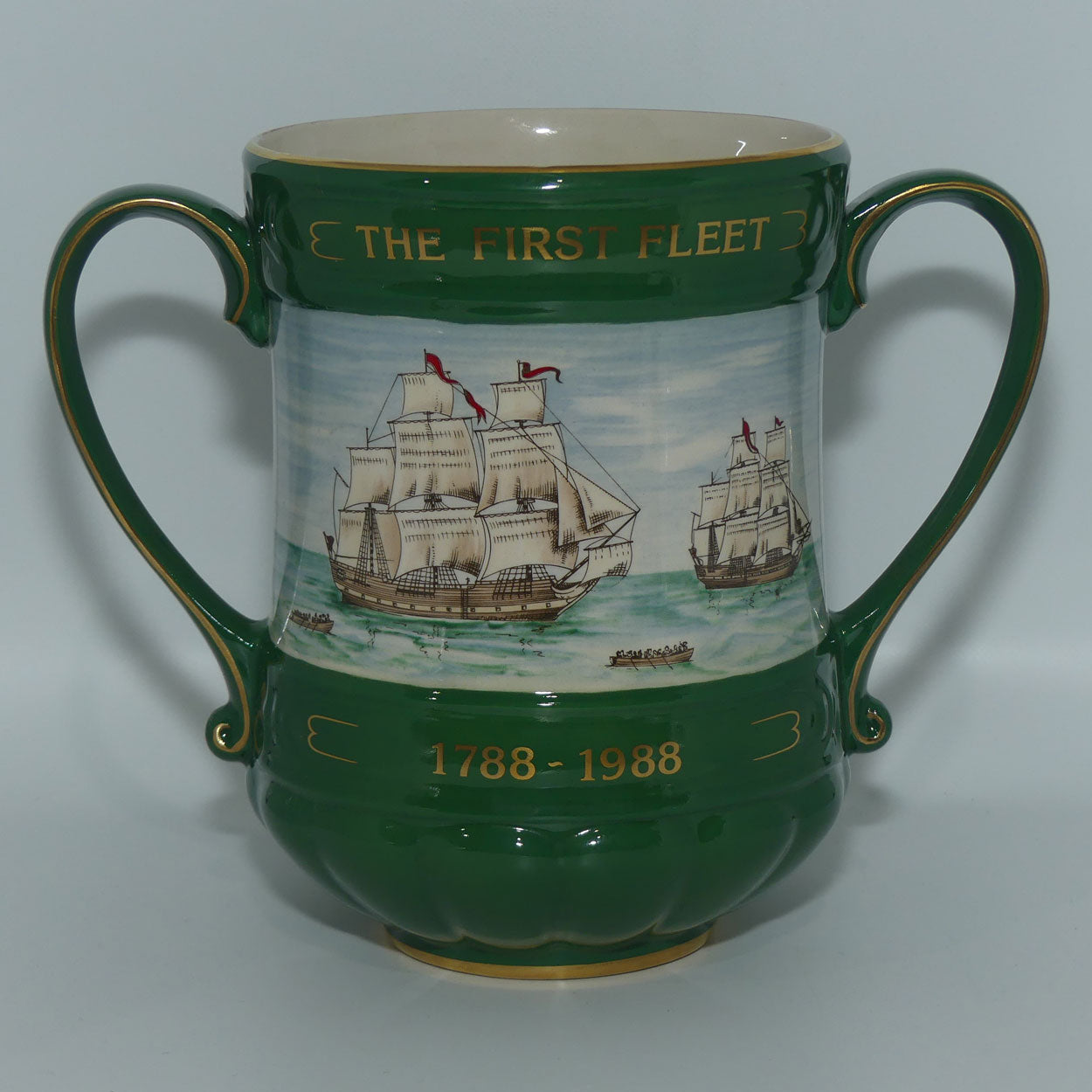 Royal Doulton Australia Bicentenary | First Fleet 1788 - 1988 Loving Cup | LE #87/350