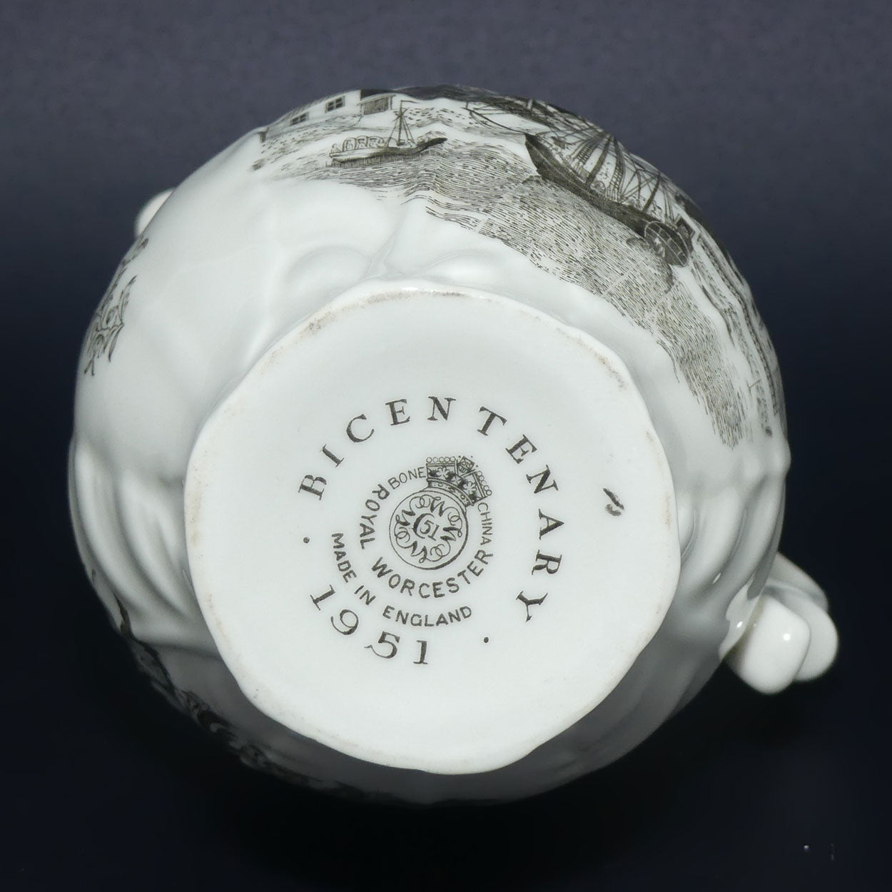 Royal Worcester BiCentenary Jug 1751 - 1951