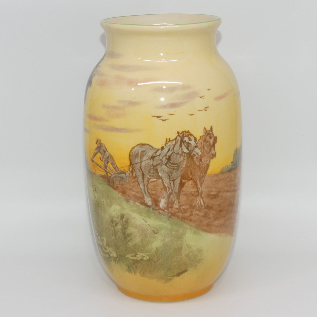 royal-doulton-ploughing-large-vase-d5650