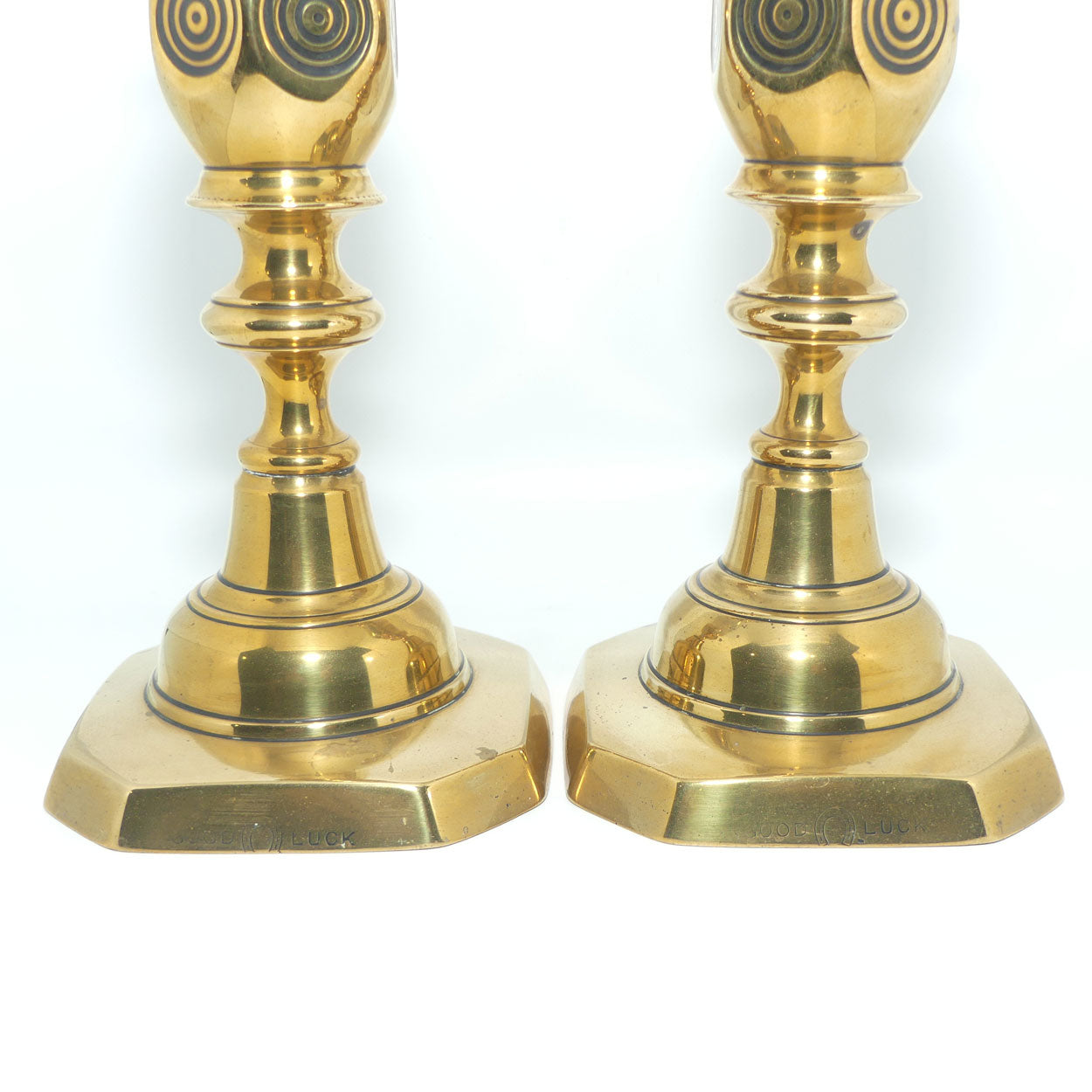 edwardian-brass-candle-sticks-good-luck-rise-and-fall