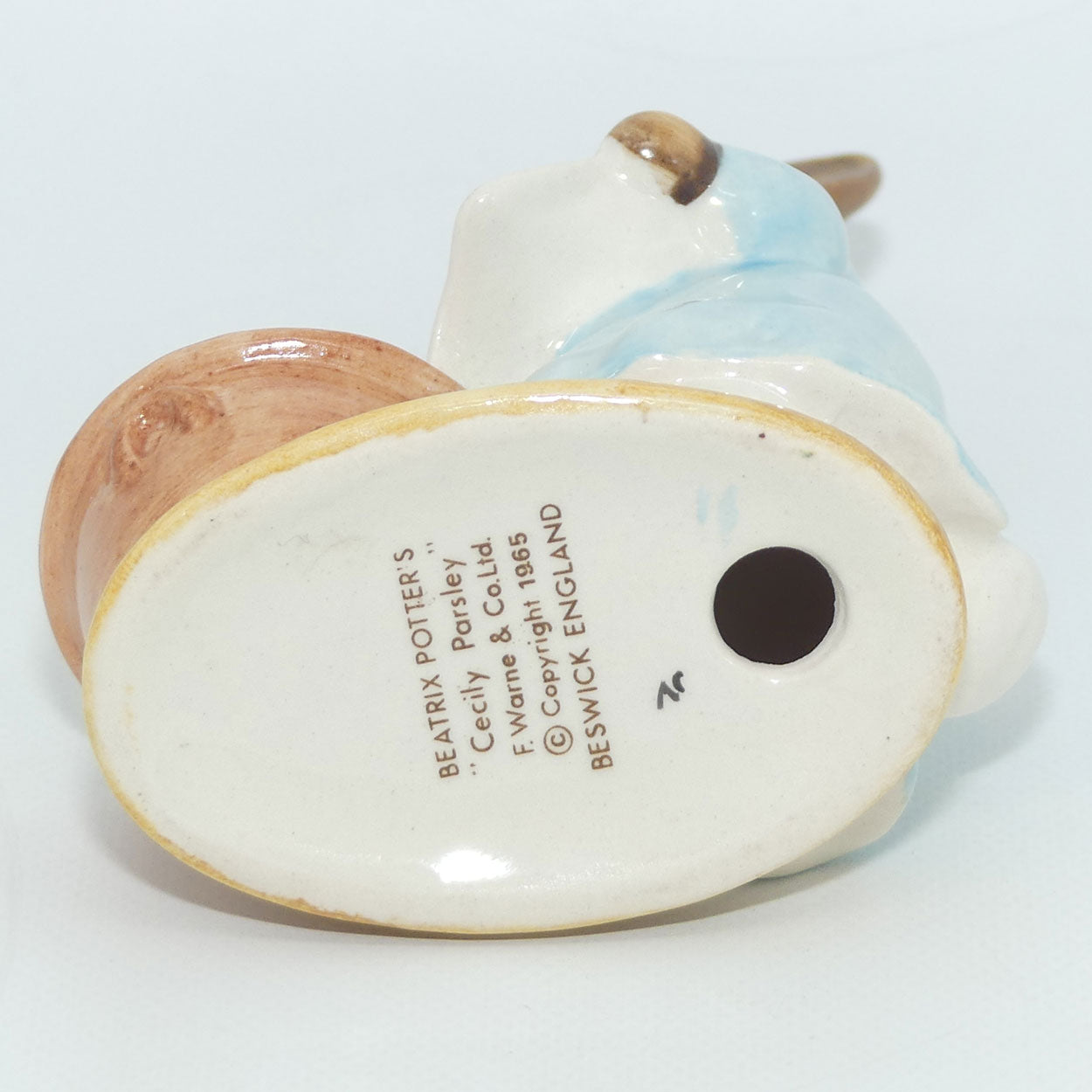 Beswick Beatrix Potter Cecily Parsley | Head Down | BP3b 