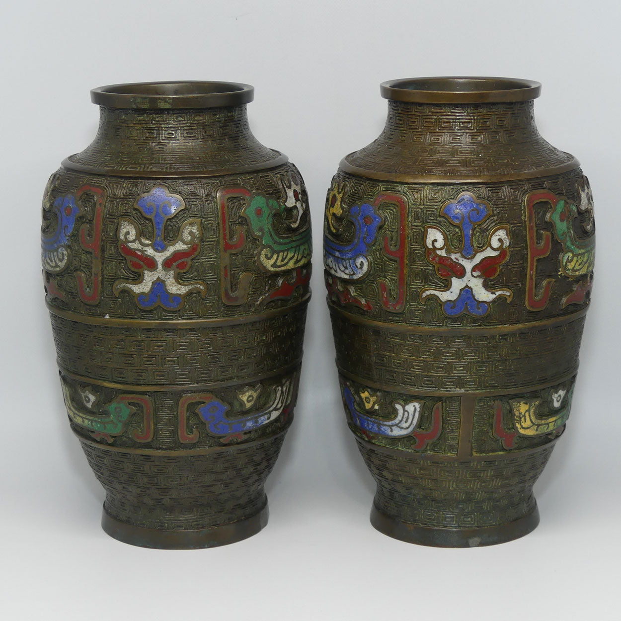 pair-of-japanese-champleve-cloisonne-enamel-on-bronze-pair-of-vases